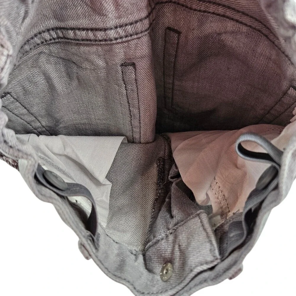 Children's‎ Place Skinny Jeans youth size 7 light gray wash 100% Cotton EUC